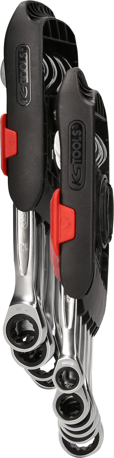 KS Tools GEARplus Ratschenringmaulschlüssel-Satz, 10-tlg