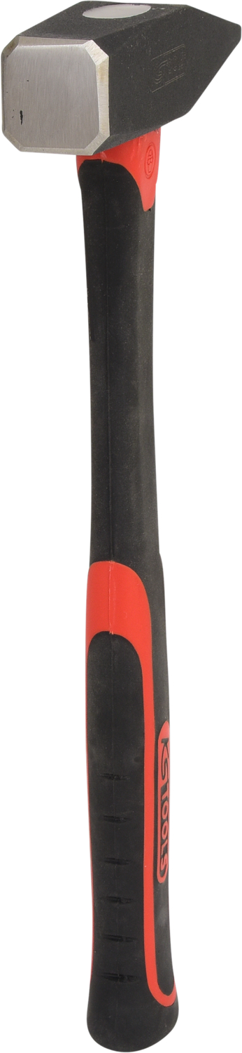 KS Tools Schlosserhammer mit Fiberglasstiel