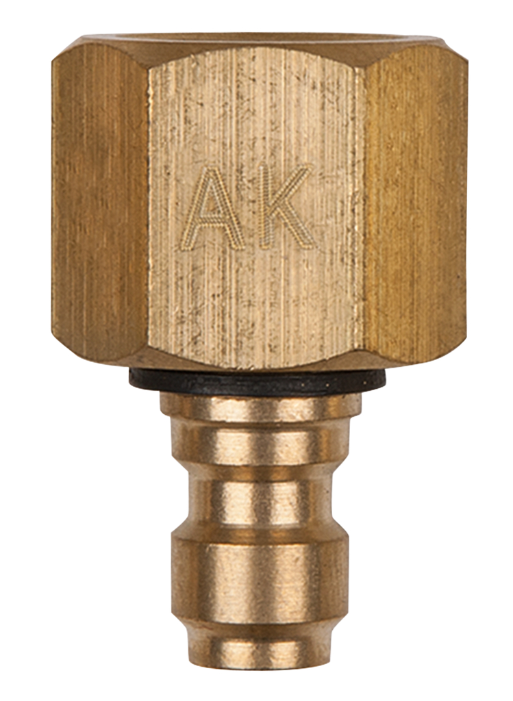 KS Tools Adapterstück M12x1,5 Innengewinde und 1/4" Schlauchanschluss