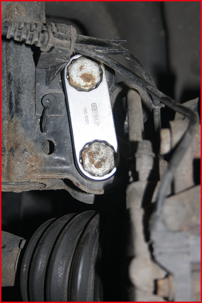 KS Tools Gegenhalter für Federbeinverschraubung, 21mm