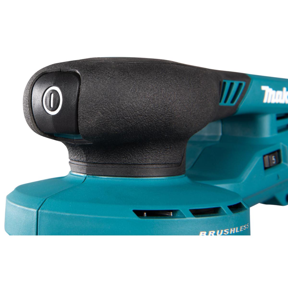 Makita Akku-Exzenterschleifer XGT - Connector - 125 mm Ø - 3,0 mm Hub - 1,6 m Kabel - BO003CGZ