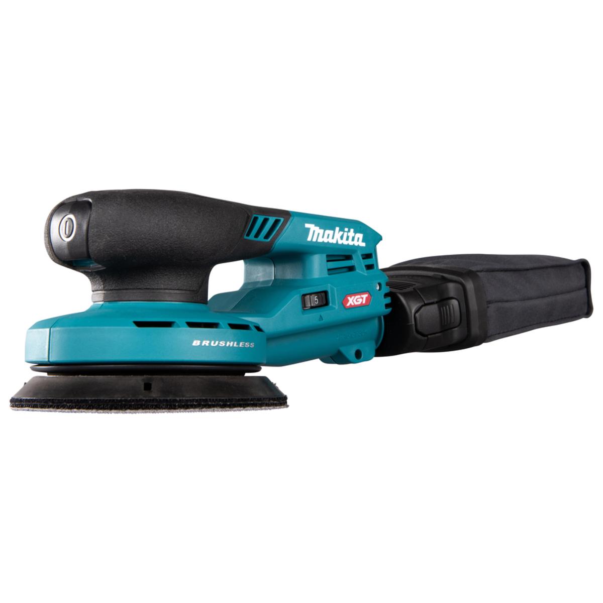 Makita Akku-Exzenterschleifer XGT - Connector - 125 mm Ø - 3,0 mm Hub - 1,6 m Kabel - BO003CGZ