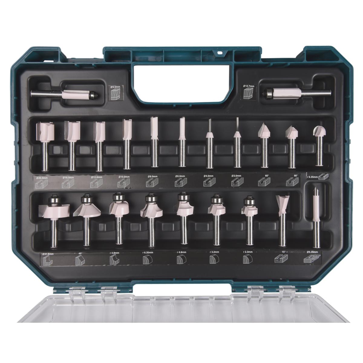 Makita Fräser-Set 22-teilig - D-74778