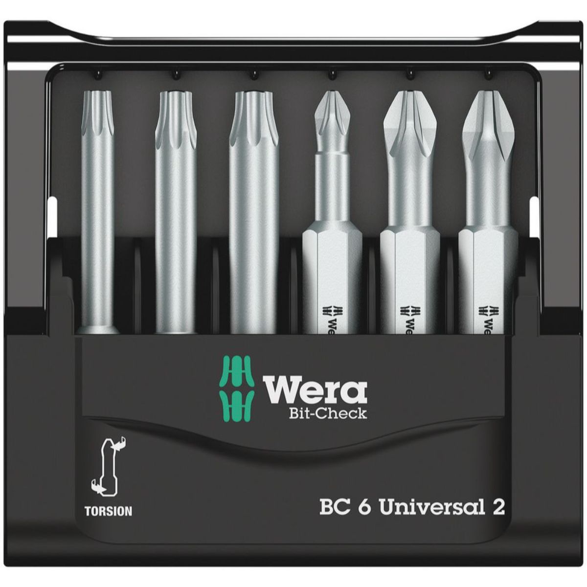 Wera Bit-Check 6 Universal 2, 6-teilig
