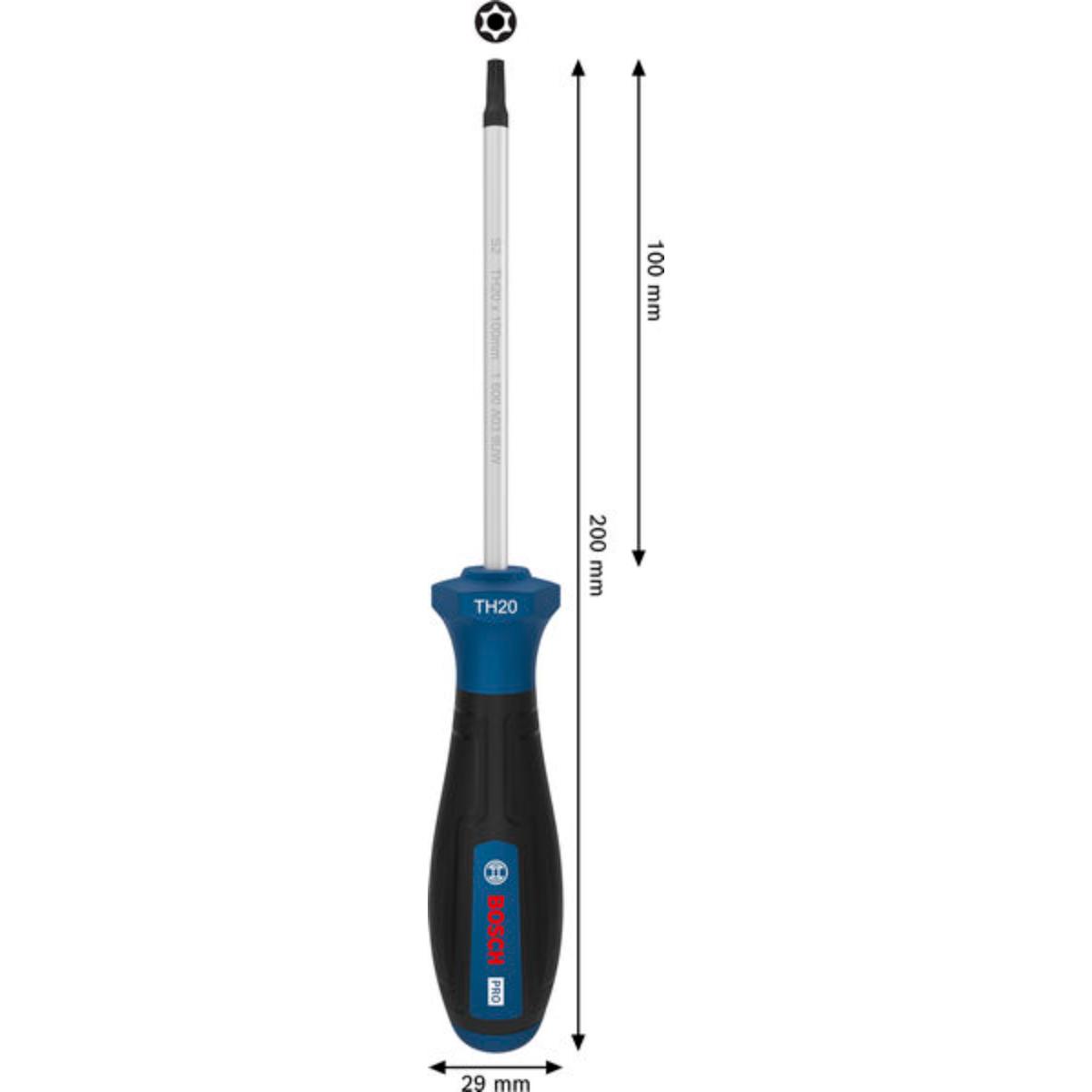 Bosch PRO Schraubendreher TH20 x 100 mm