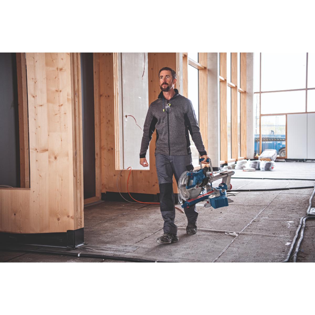 Bosch Akku-Kapp- und Gehrungssäge BITURBO GCM 18V-254 D