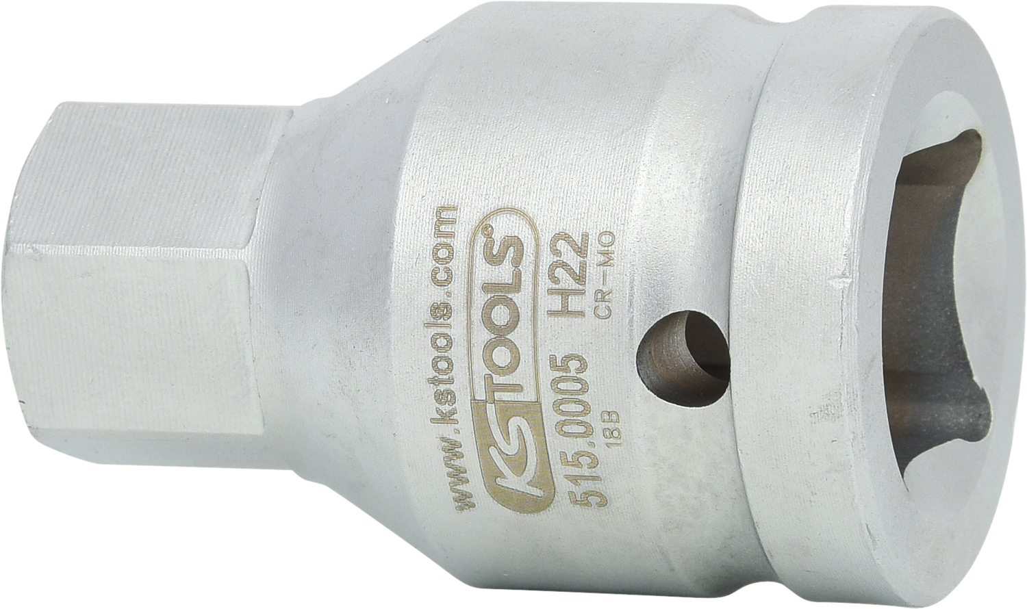 KS Tools 3/4" Kraft-Bit-Stecknuss Innensechskant kurz