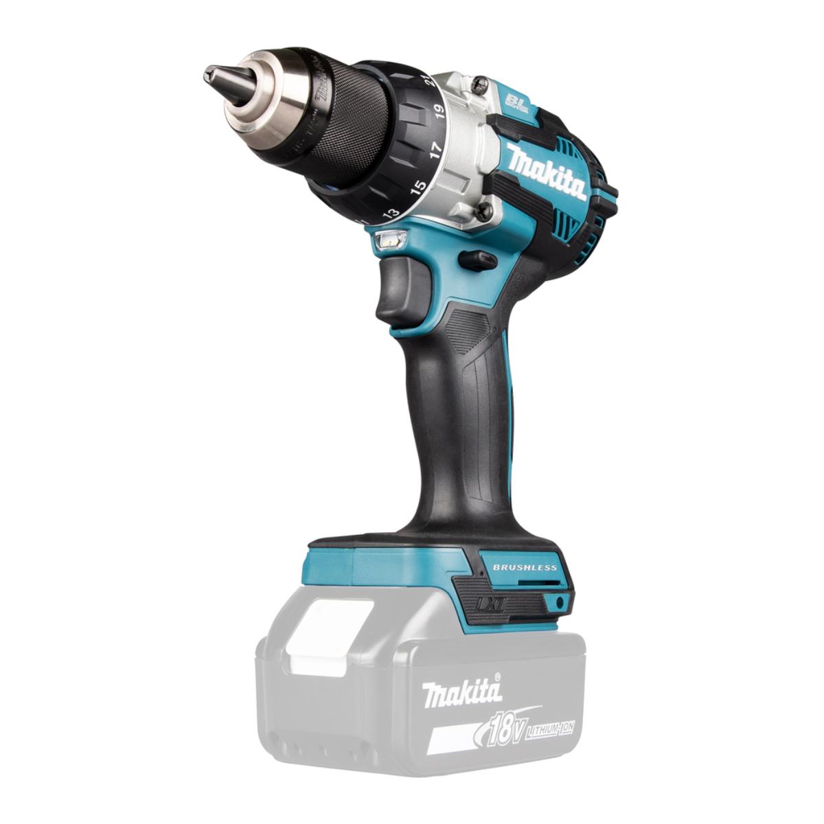 Makita Akku-Bohrschrauber LXT 18V - max. 110 Nm - 0-1.800 U/min - DDF489Z