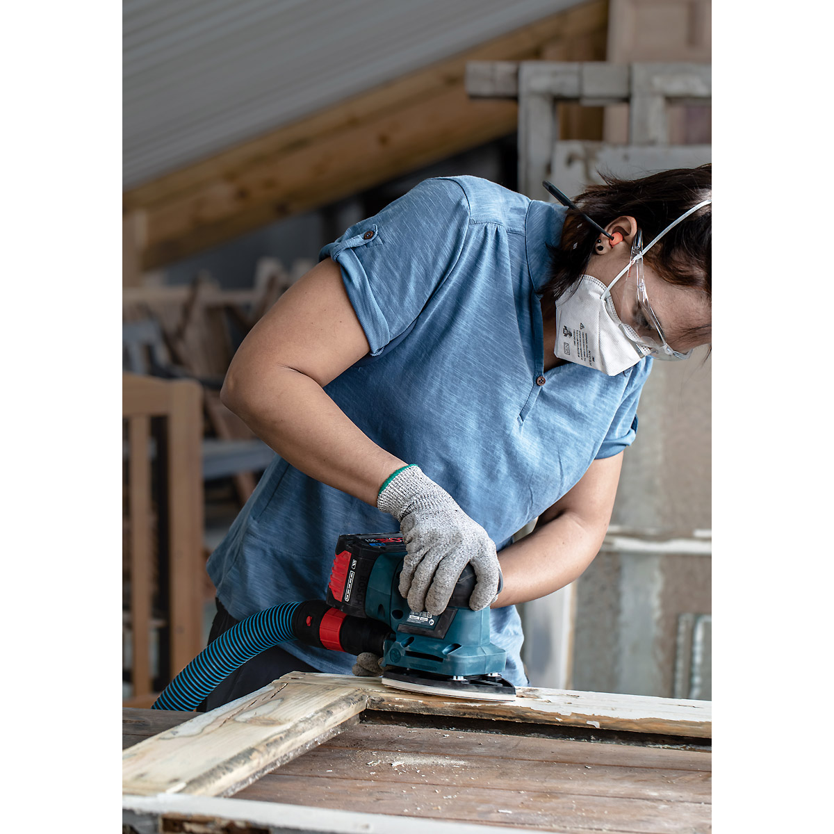 Bosch EXPERT C470 Schleifpapier mit 11 Löchern für Multischleifer