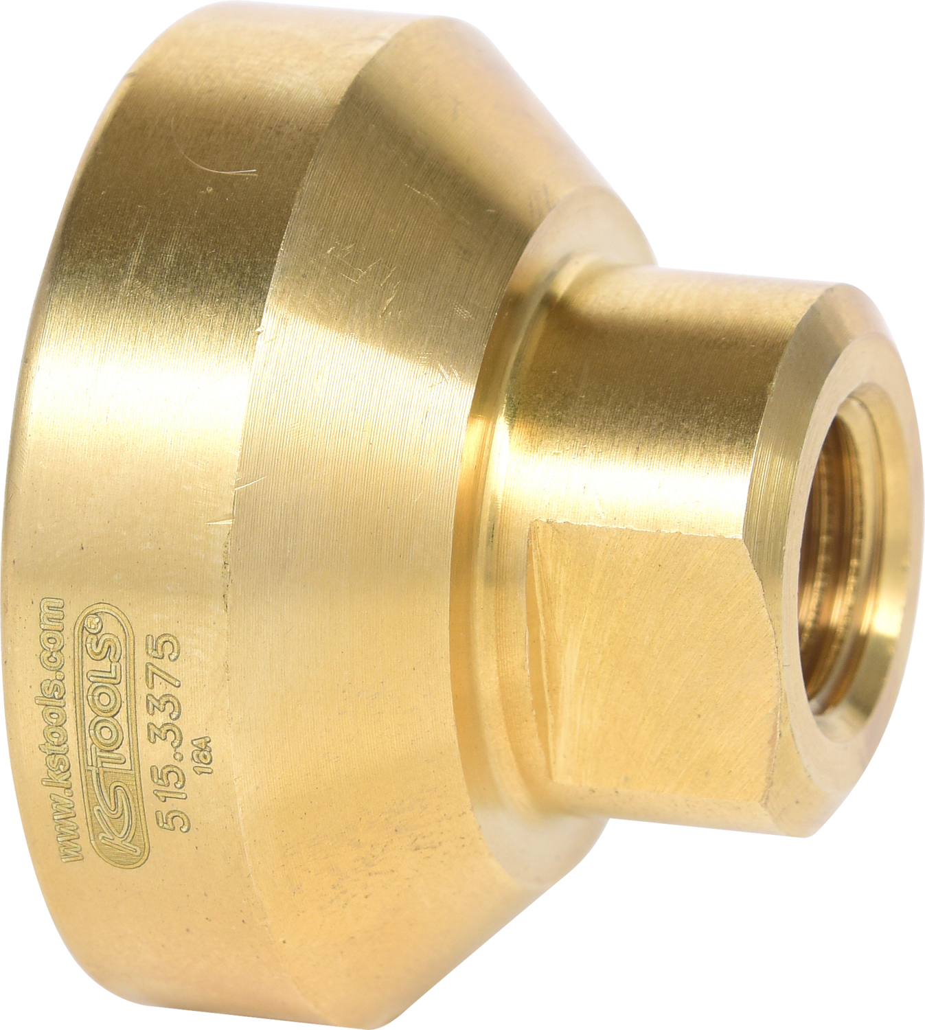 KS Tools 1/4" Messing-Druckluft 3-fach Verteiler, 41mm