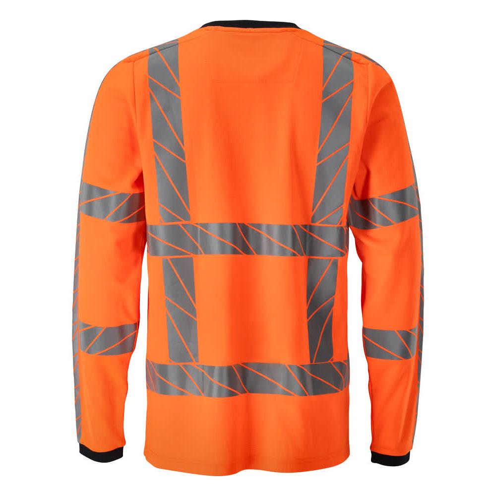 MASCOT Herren Langarmshirt Hi-vis Orange