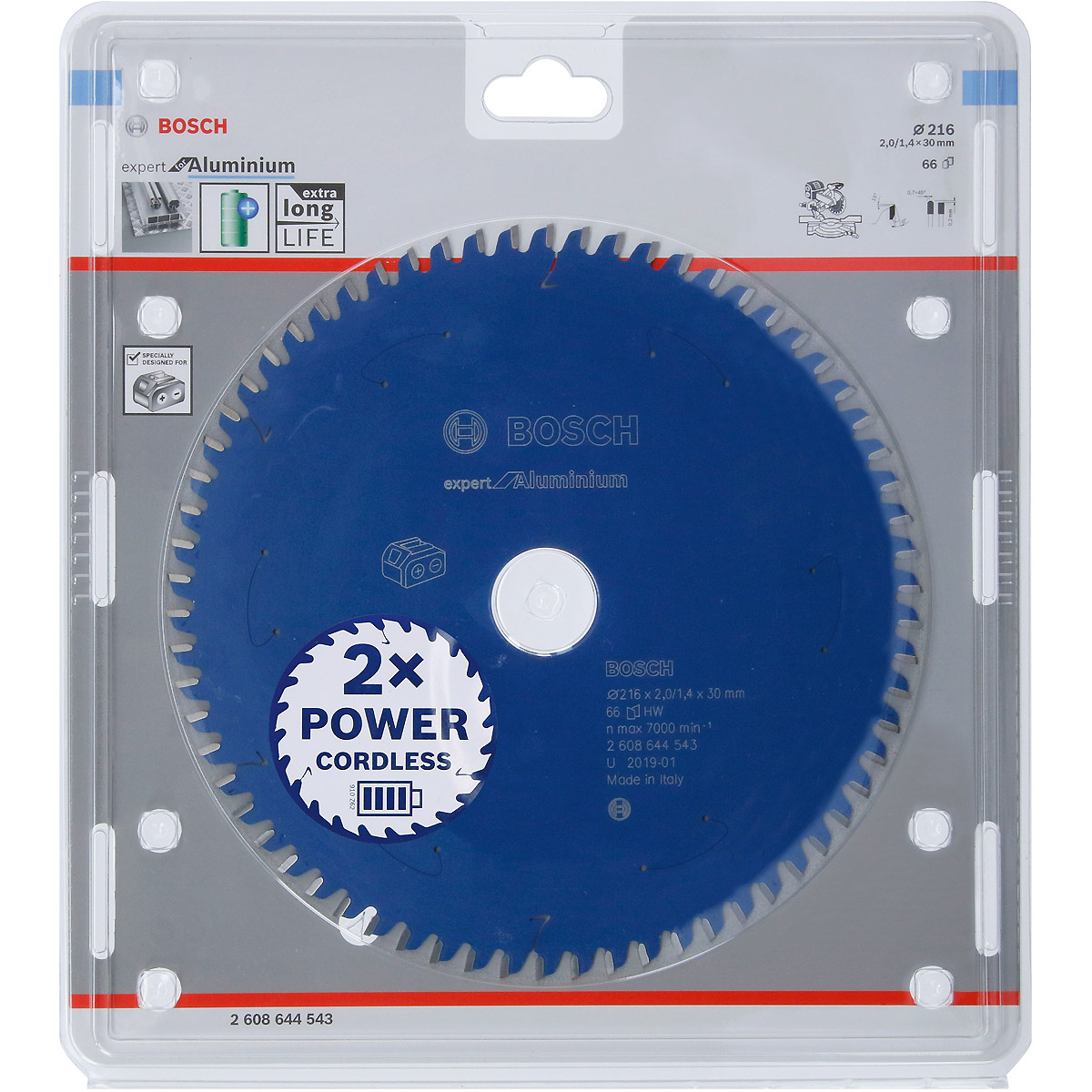 Bosch Akku-Kreissägeblatt Expert for Aluminium