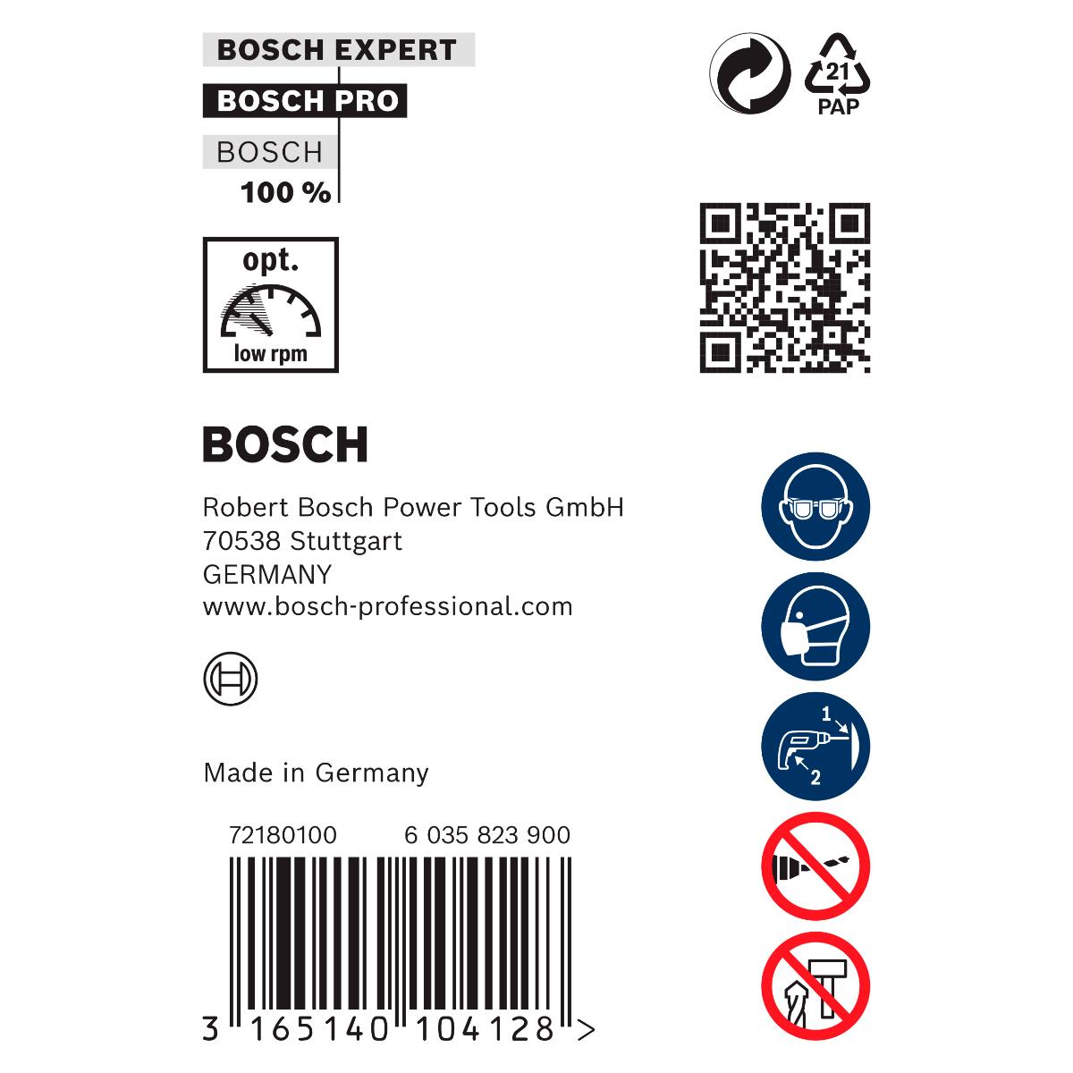 Bosch PRO Schalungs- und Installationsbohrer, SDS plus
