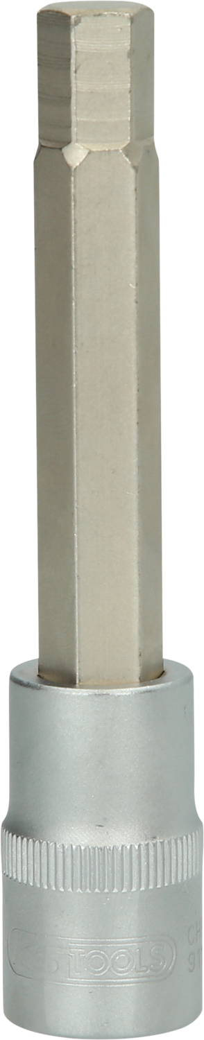 KS Tools 1/2" Bit-Stecknuss Innensechskant, lang