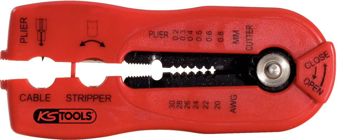 KS Tools Multifunktions-Abisolierwerkzeug