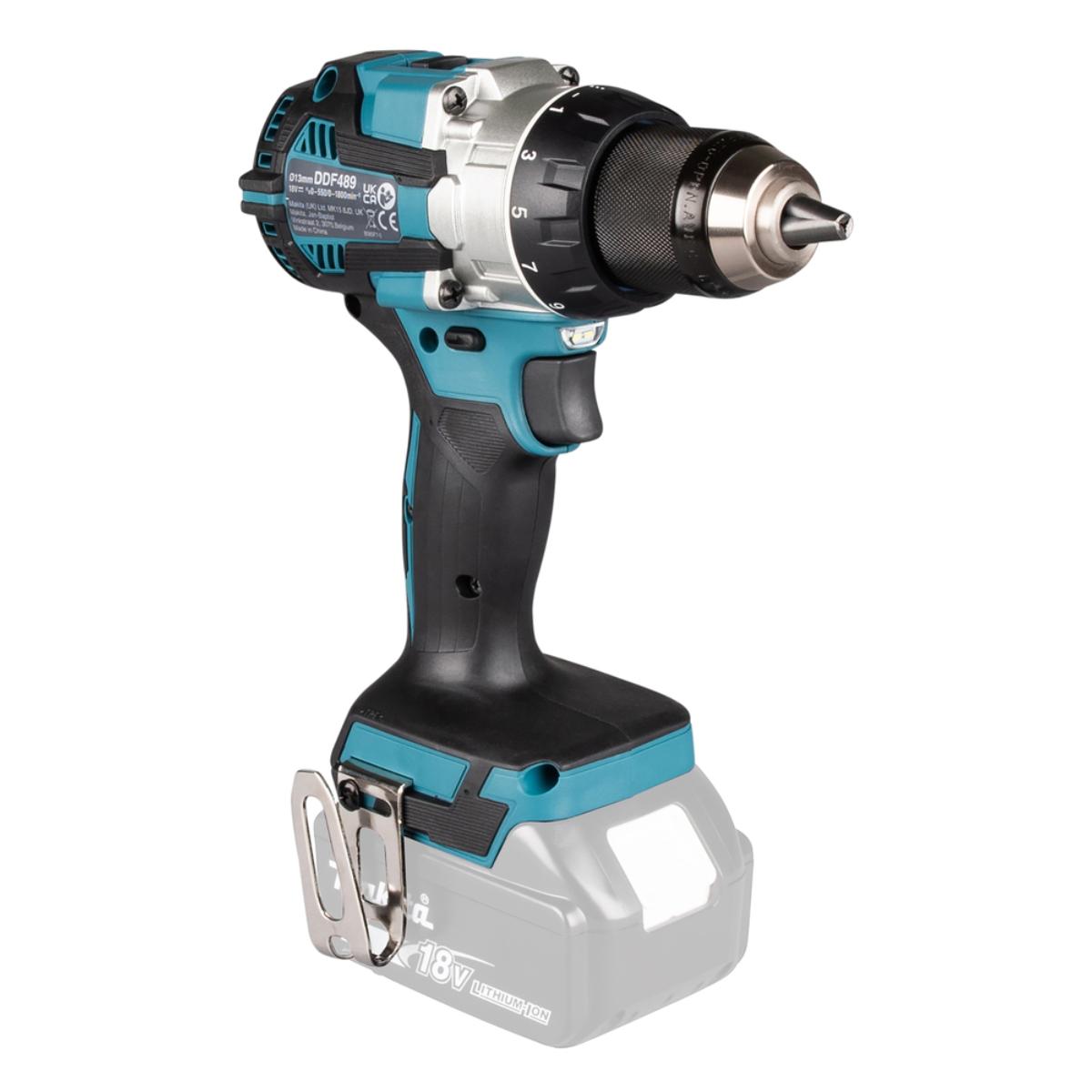 Makita Akku-Bohrschrauber LXT 18V - max. 110 Nm - 0-1.800 U/min - DDF489Z