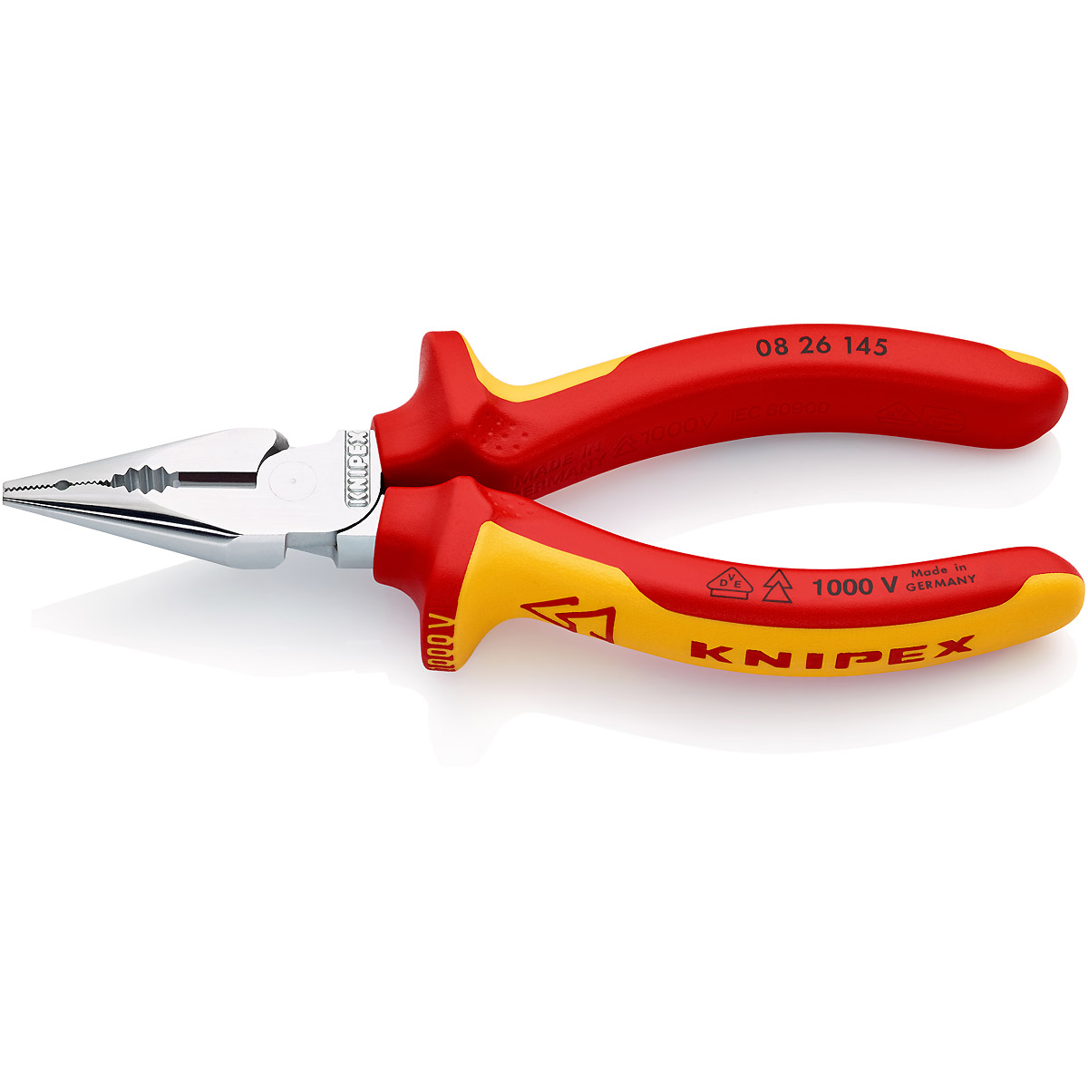 KNIPEX Spitzkombizange verchromt