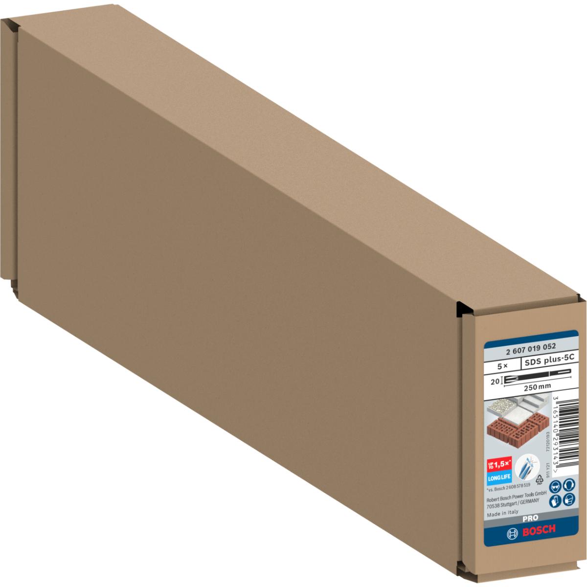 Bosch PRO Flachmeißel mit SDS plus-Aufnahme, Long Life