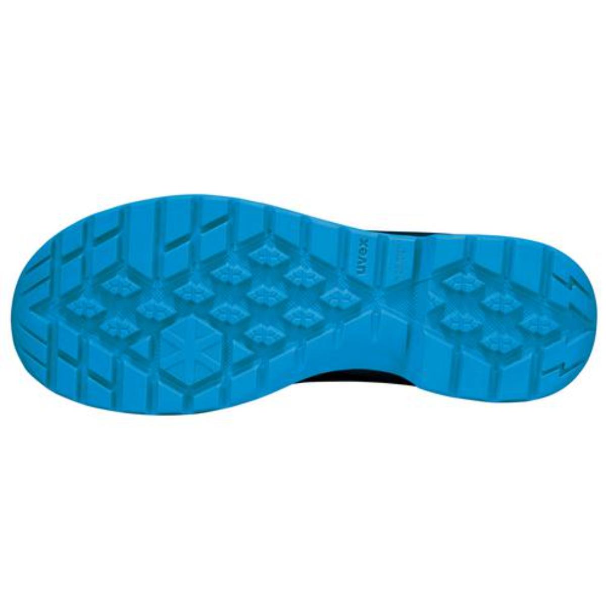 uvex 2 trend Sicherheitsschuh S2 Halbschuh, blau/schwarz