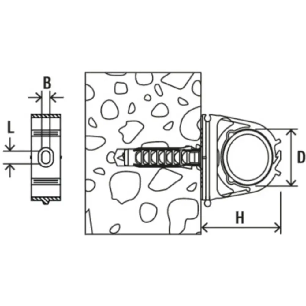 Fischer Verschlussclip SCN 16