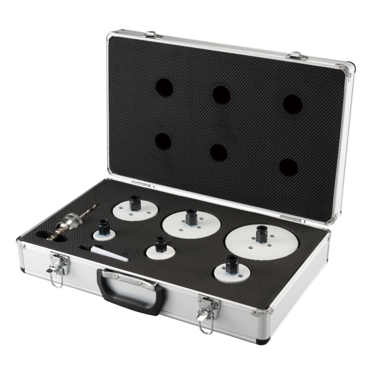 Makita EZYCHANGE Lochsägen-Set Sanitär 8-teilig HSS-BiM 8-tlg. - Ø 35-114 mm