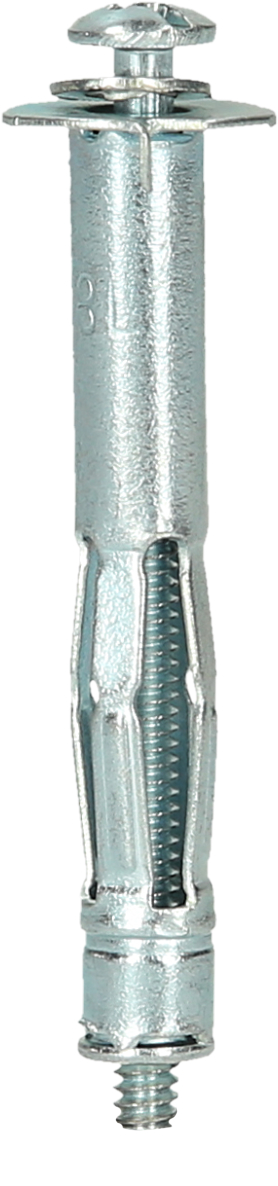 KS Tools Sortiment Spreiz- und Ankerdübel, M4x20mm - M6x52mm, 40-tlg