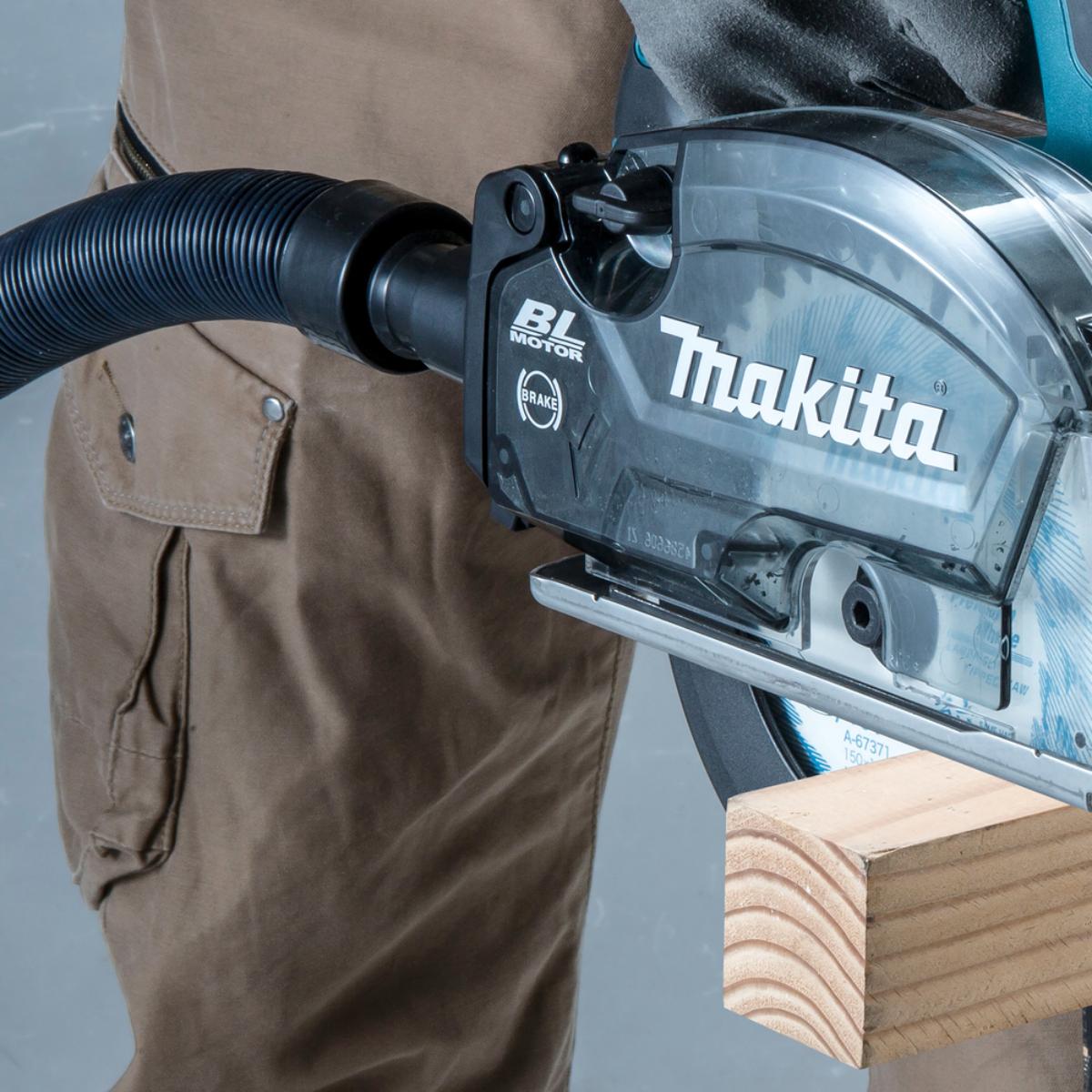 Makita Absaugvorrichtung Holz für Akku-Metallhandkreissäge DCS553 - 127482-2