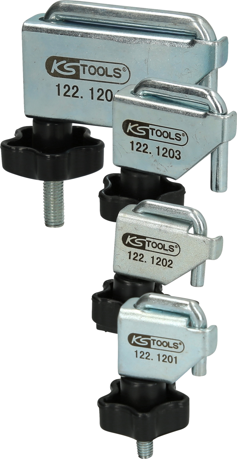 KS Tools Schlauch-Klemmen-Satz, 4-tlg