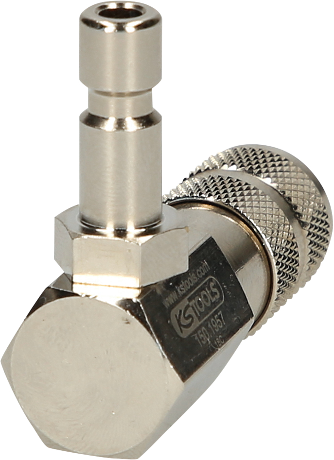 KS Tools Kühlsystem-Bajonettadapter, 90° abgewinkelt