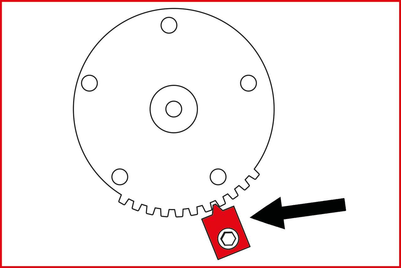 KS Tools Motoreinstell-Werkzeug-Satz für Fiat - Ford, 19-tlg