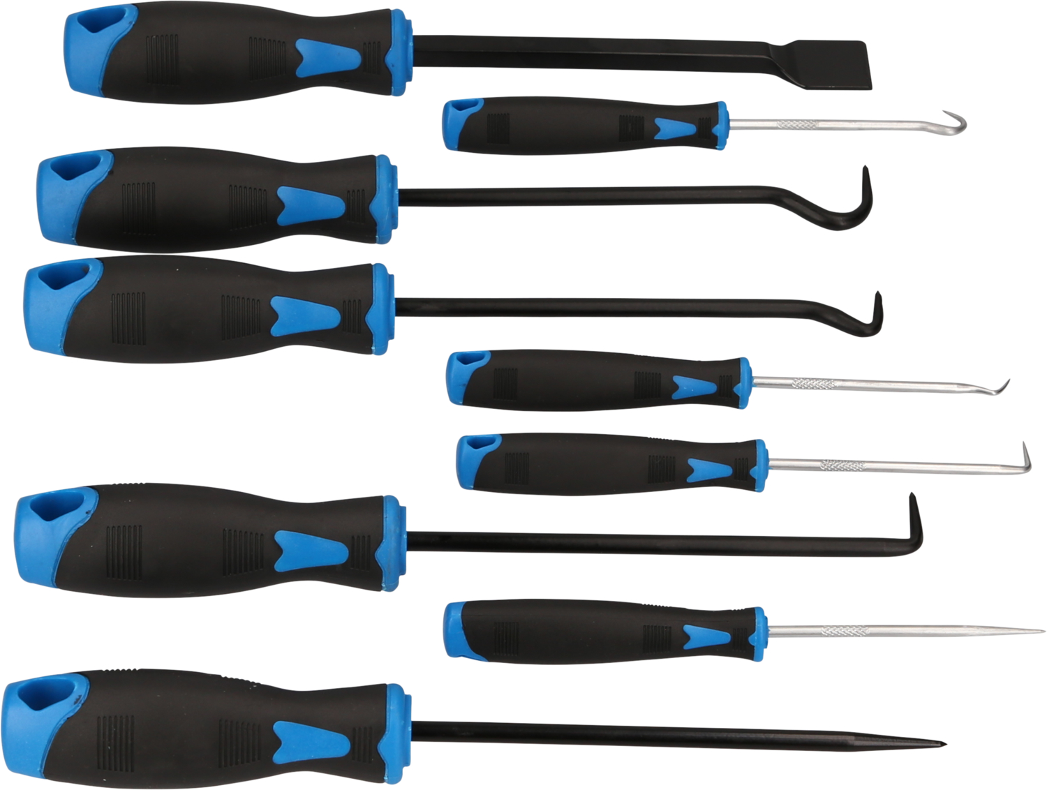 Brilliant Tools Schaber-Haken-Werkzeug-Satz, 9-tlg - BT542010