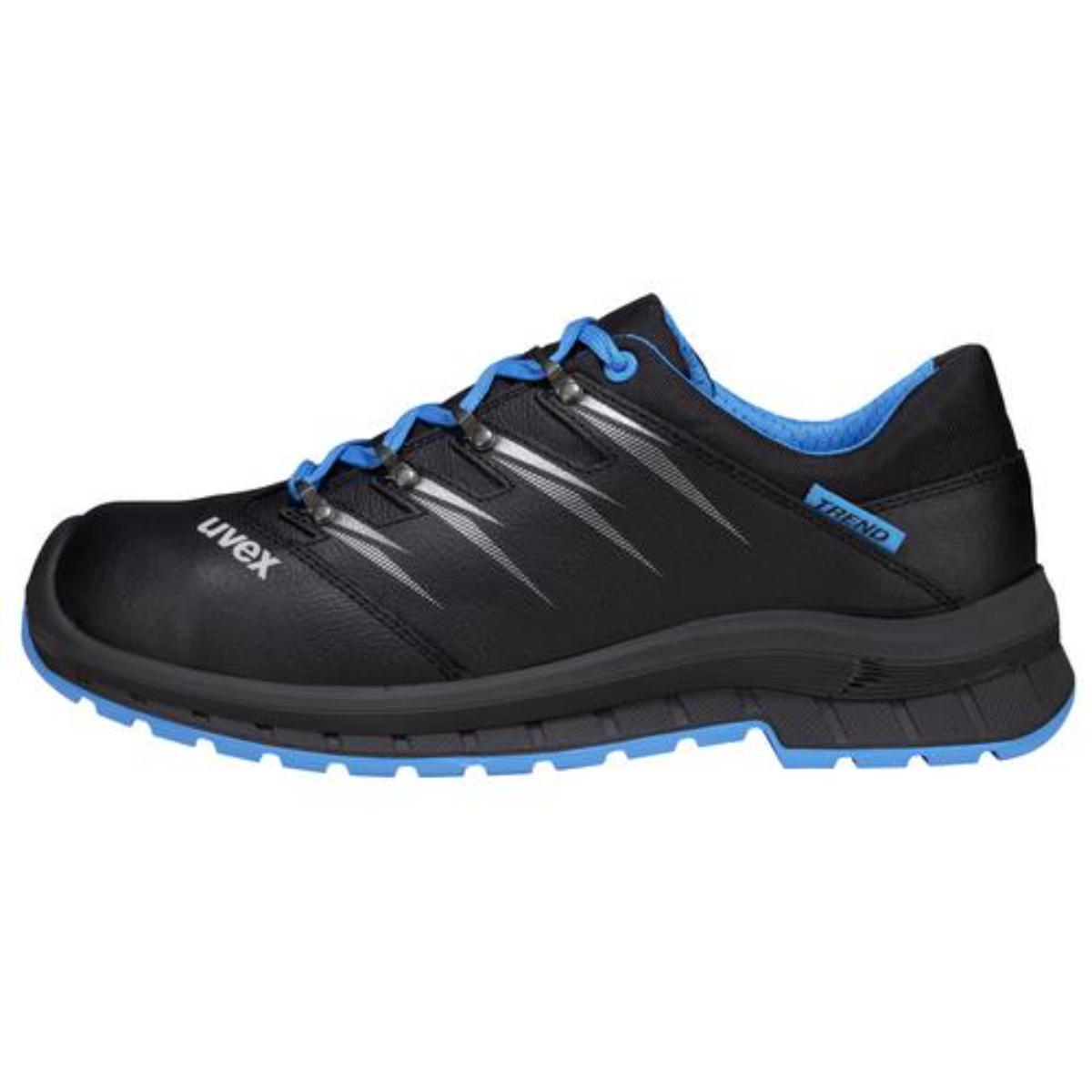 uvex 2 trend Sicherheitsschuh Halbschuh S3, blau/schwarz