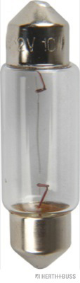 HERTH&BUSS Glühlampe, C10W, 12V, 10W, SV8,5-8