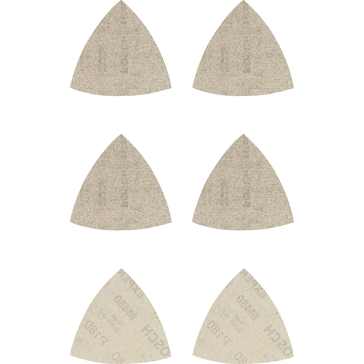 Bosch EXPERT M480 Schleifnetz-Set, 93 x 93mm, 6 Stück für Deltaschleifer