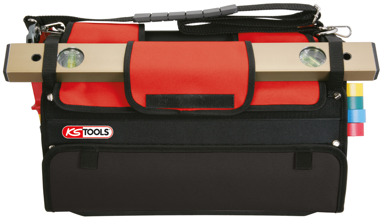 KS Tools Premium Elektriker-Werkzeugkoffer, Nylontasche, 132-tlg