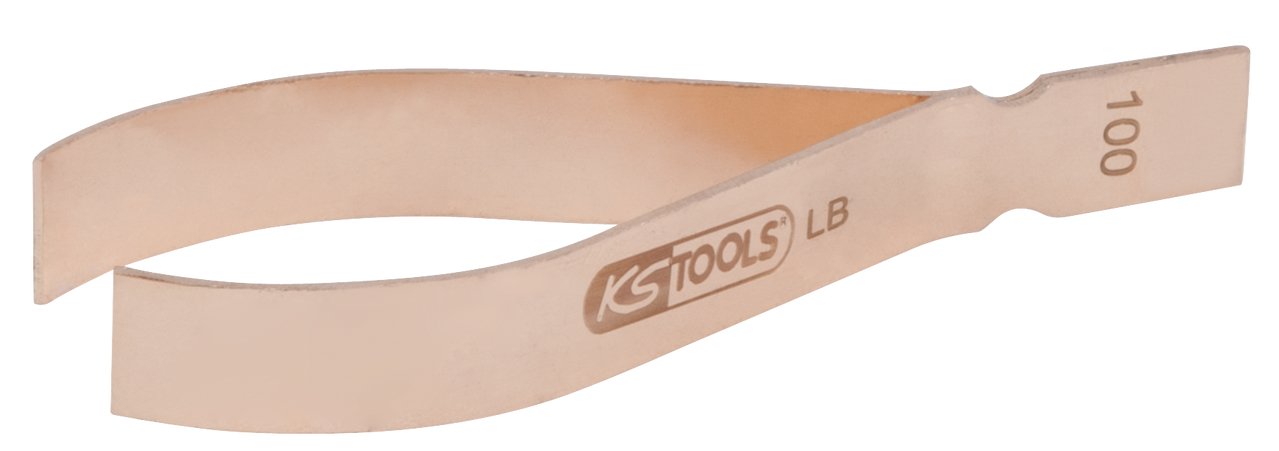 KS Tools BRONZEplus Pinzette stumpf 100 mm 