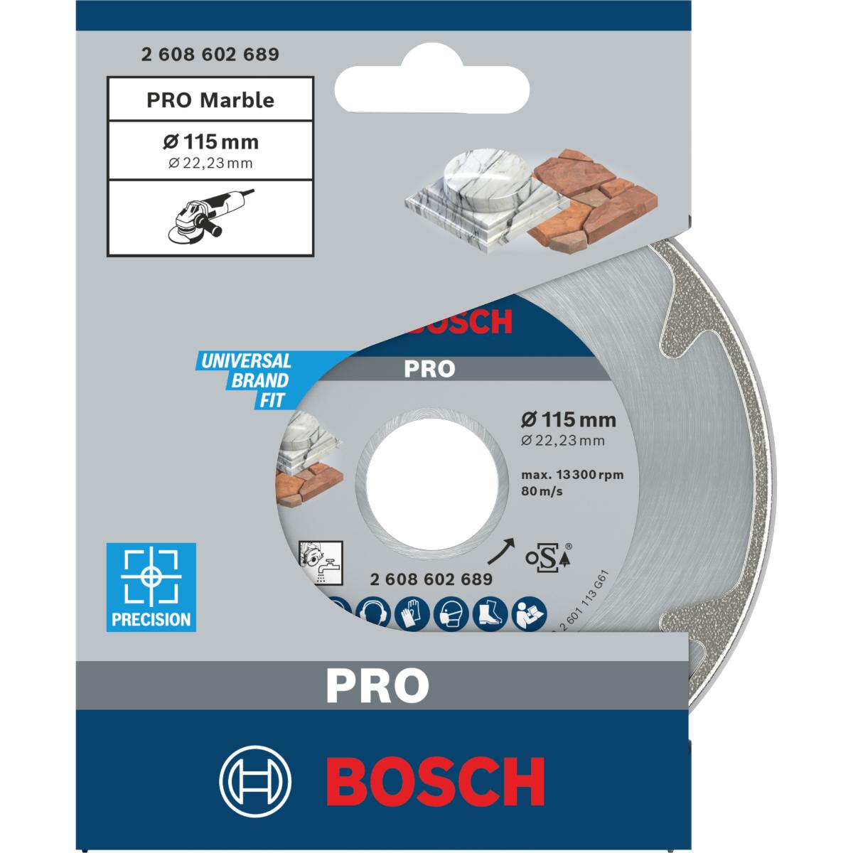 Bosch PRO Diamanttrennscheibe Best for Marble