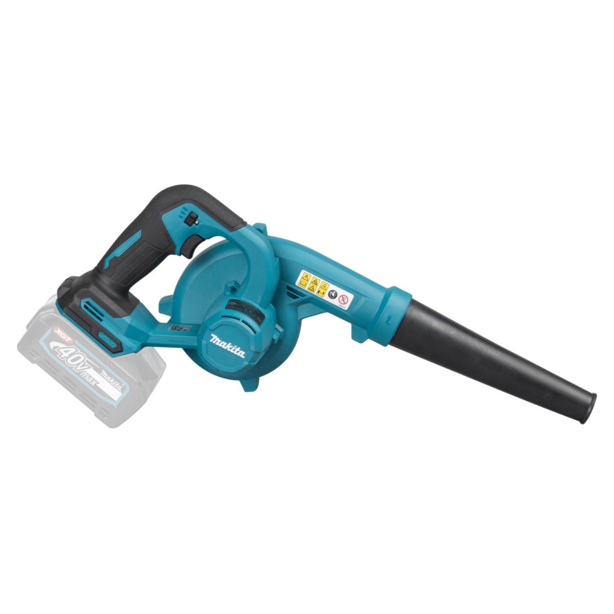 Makita Akku-Gebläse 40V max, 3,0 - 3,2 N, 3,5 - 3,6 m³/min, 99 m/s