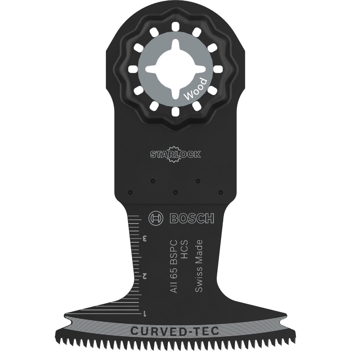 Bosch AII 65 BSPC Holz Tauchsägeblatt, Starlock, 65 x 40 mm, 10-Stück