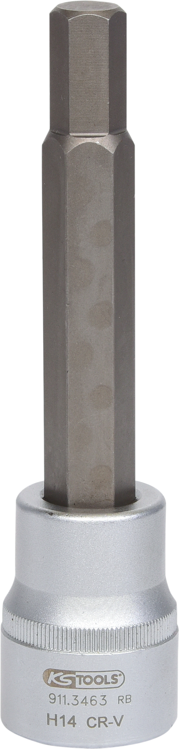 KS Tools 3/4" Bit-Stecknuss Innensechskant, lang