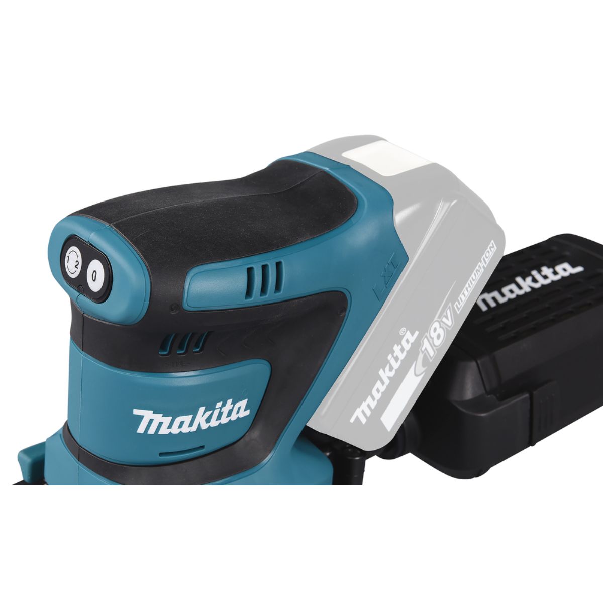Makita Akku-Schwingschleifer 18V (ohne Akku, ohne Ladegerät) DBO480Z