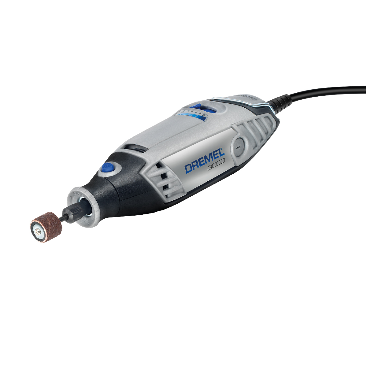 DREMEL 3000-2/25 Multifunktionswerkzeug (130 W), 25 Zubehöre, 2 Vorsatzgerät