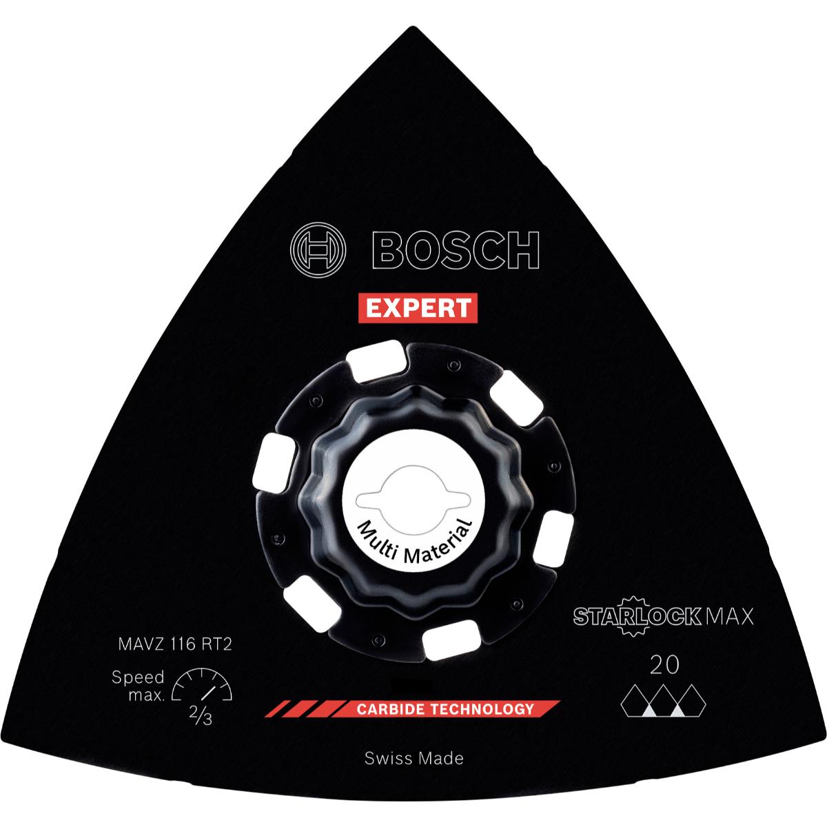 Bosch EXPERT MAVZ 116 RT2 Schleifplatte, 116 mm