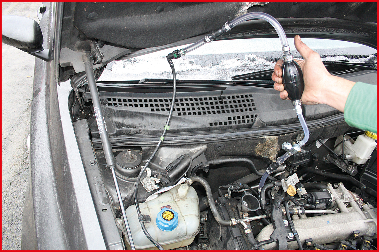 KS Tools Diesel-Entlüftungs--Vorbefüllungs-Satz, 7-tlg