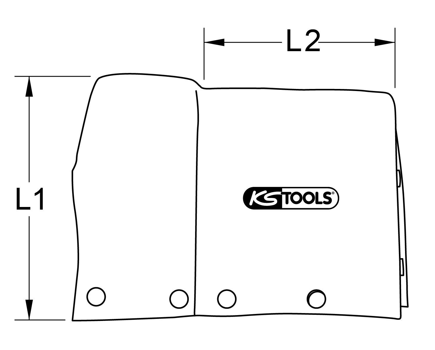 KS Tools Isolatorenabdeckungen für Giebelisolatoren