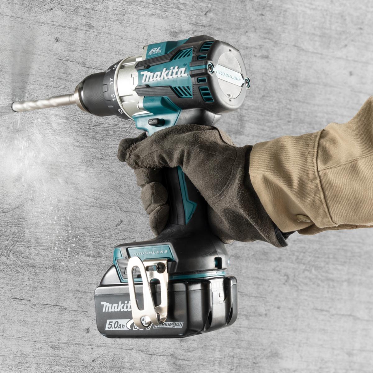 Makita Akku-Schlagbohrschrauber 18V - max. 110 Nm - 0-1.800 U/min - DHP489RTJ