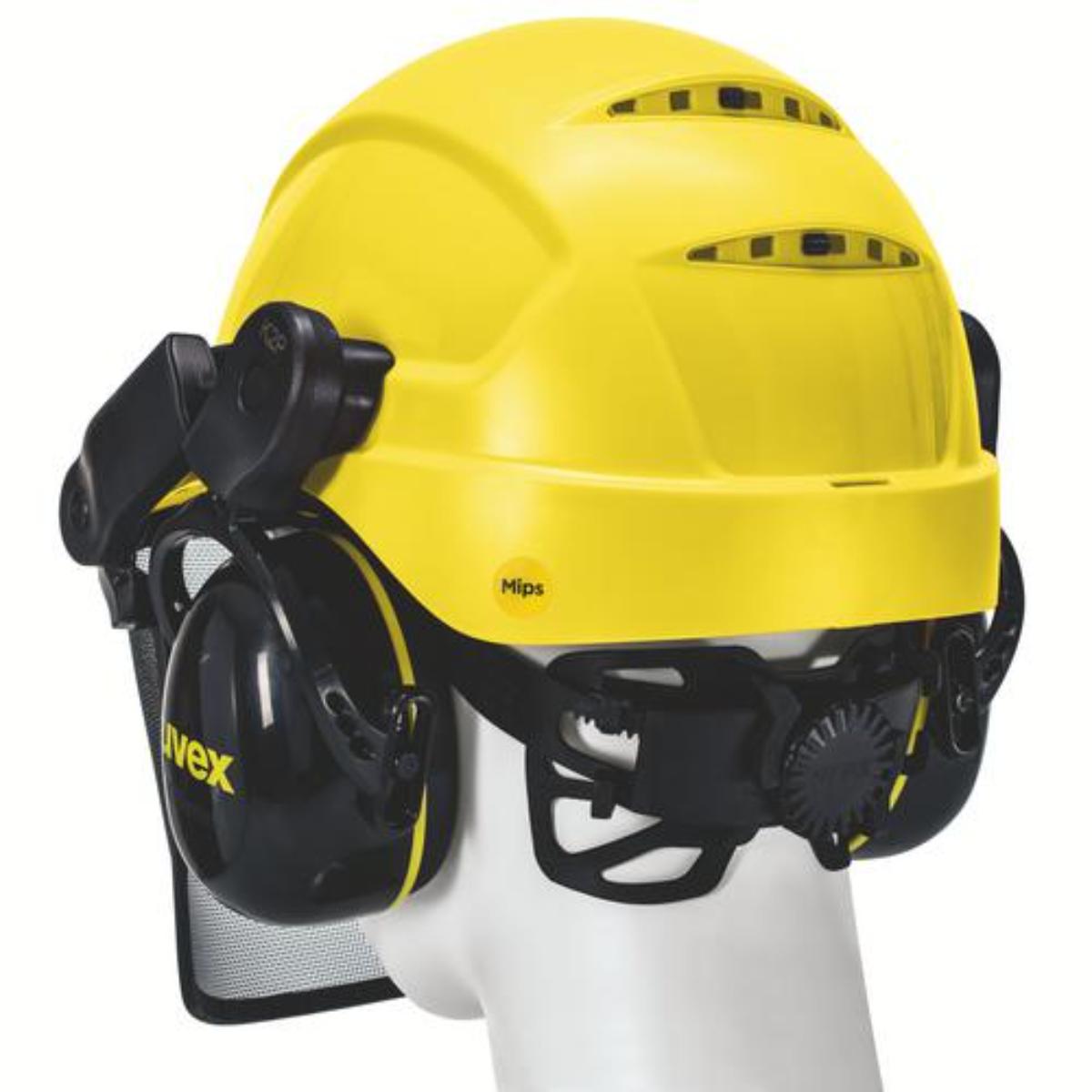 uvex pheos forestry Mips Schutzhelm gelb