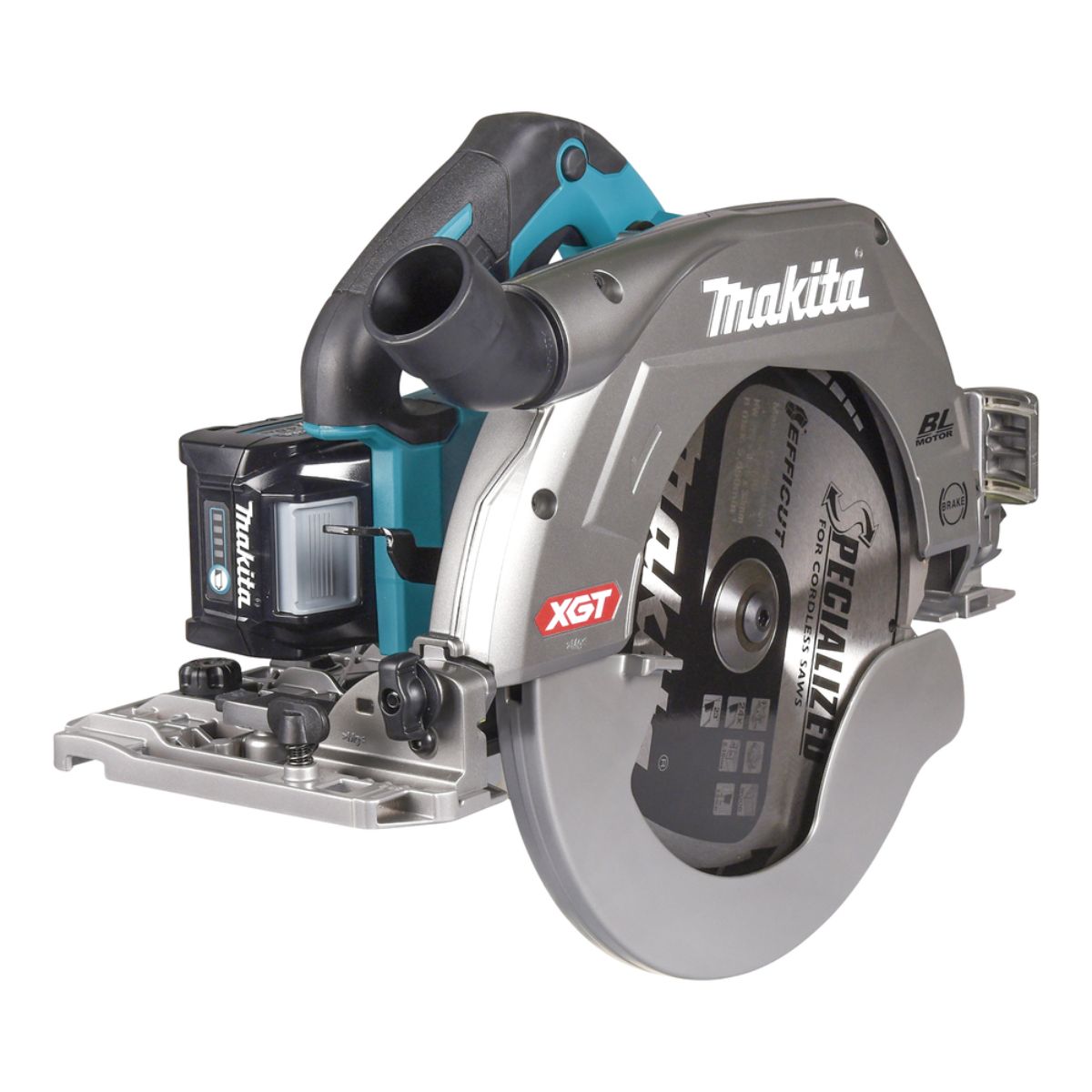 Makita Akku-Handkreissäge 101mm 40V max. / 5,0 Ah, 2 Akkus + Ladegerät HS011GT201