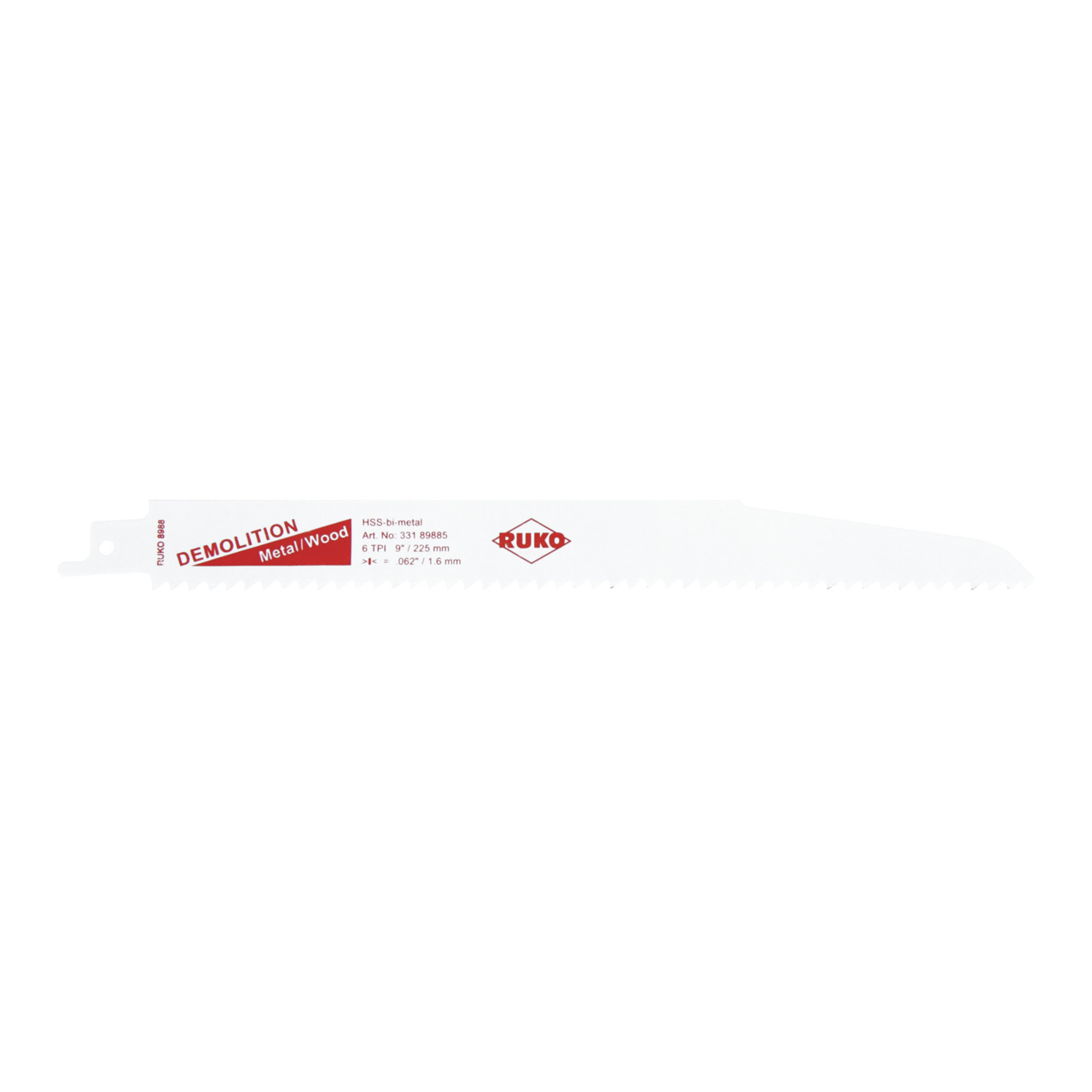 RUKO Säbelsägeblatt RUKO 8910 HSS-Bimetall