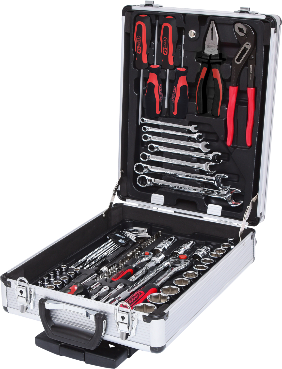KS Tools 1/4"+1/2" CHROMEplus Werkzeug-Satz, 90-tlg